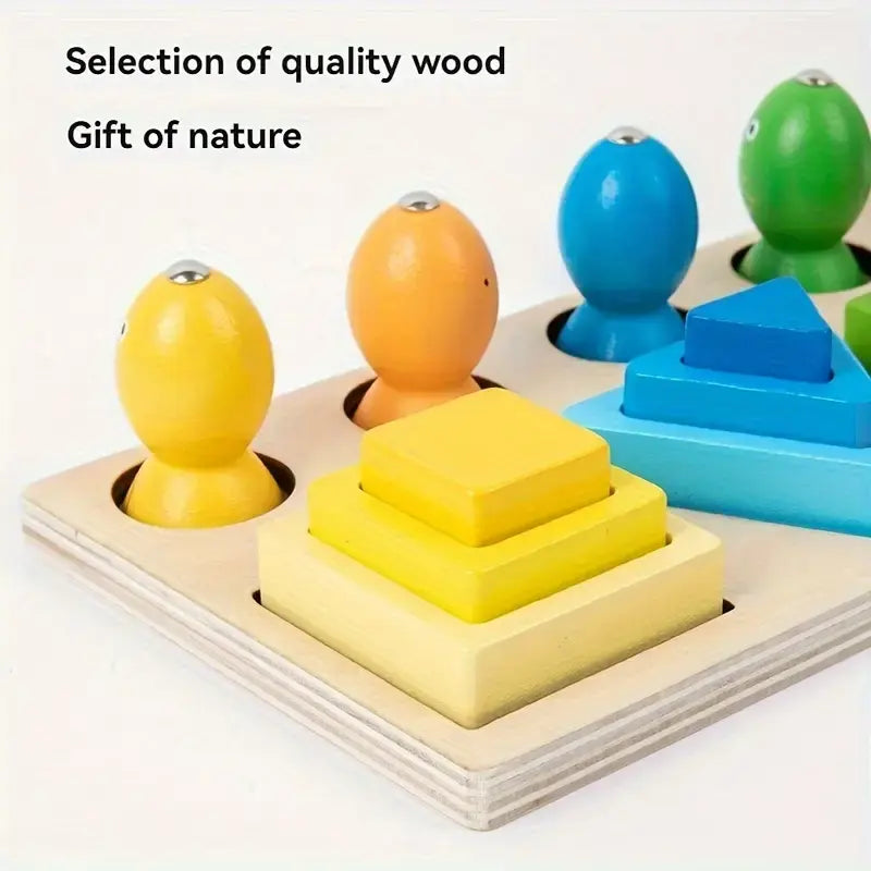 2 in 1 color sleeve pole fishing magnetic game