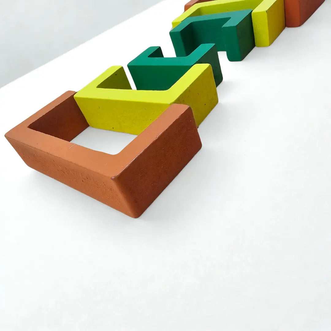 4 in 1 seriation puzzle- Random design(1pc)