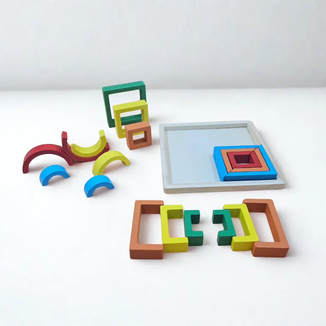 4 in 1 seriation puzzle- Random design(1pc)