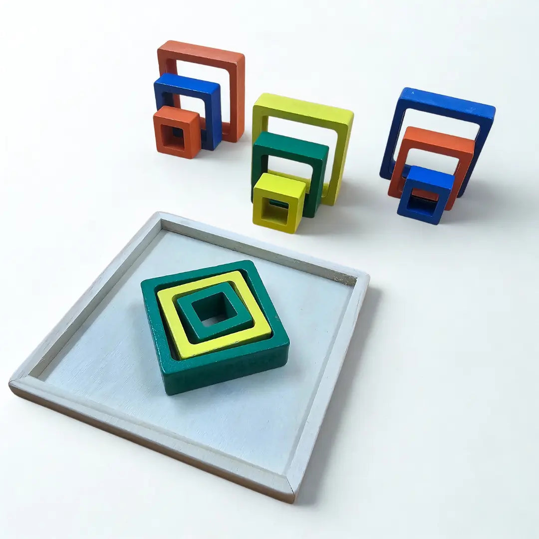 4 in 1 seriation puzzle- Random design(1pc)
