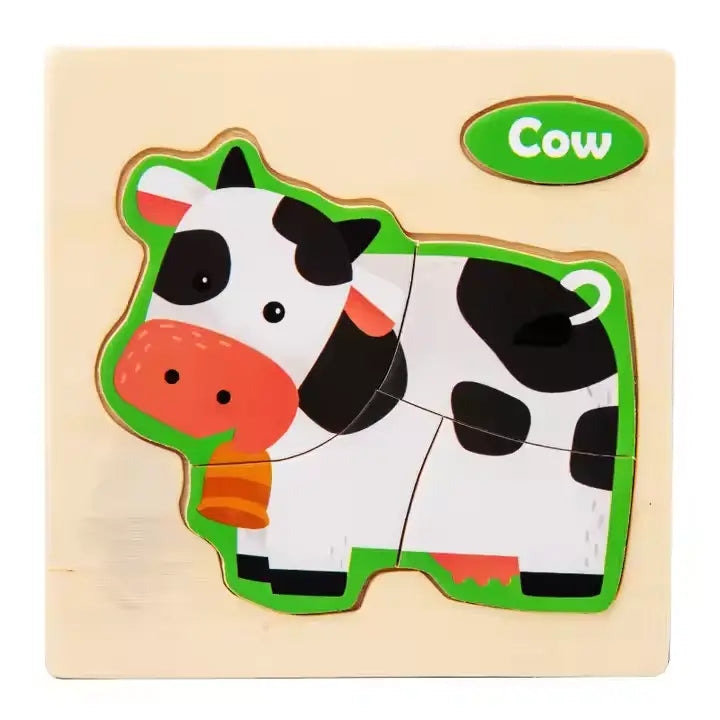4 piece simple puzzle (1pc)