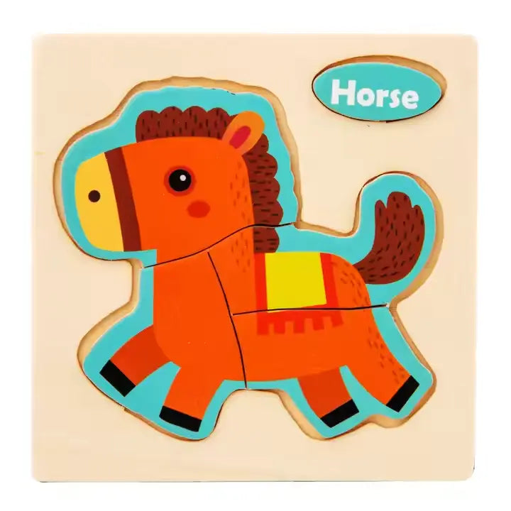 4 piece simple puzzle (1pc)
