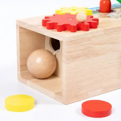 6 in 1 object box- Montessori wooden activity box