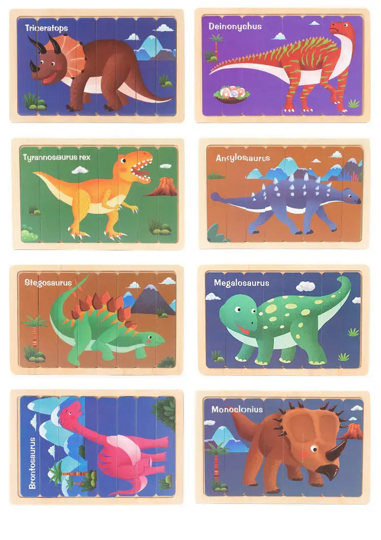 8 stick puzzle - (1pc)