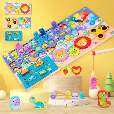 Multifunctional 8 in 1 Logarithmic board