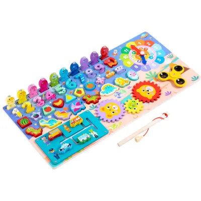 Multifunctional 8 in 1 Logarithmic board