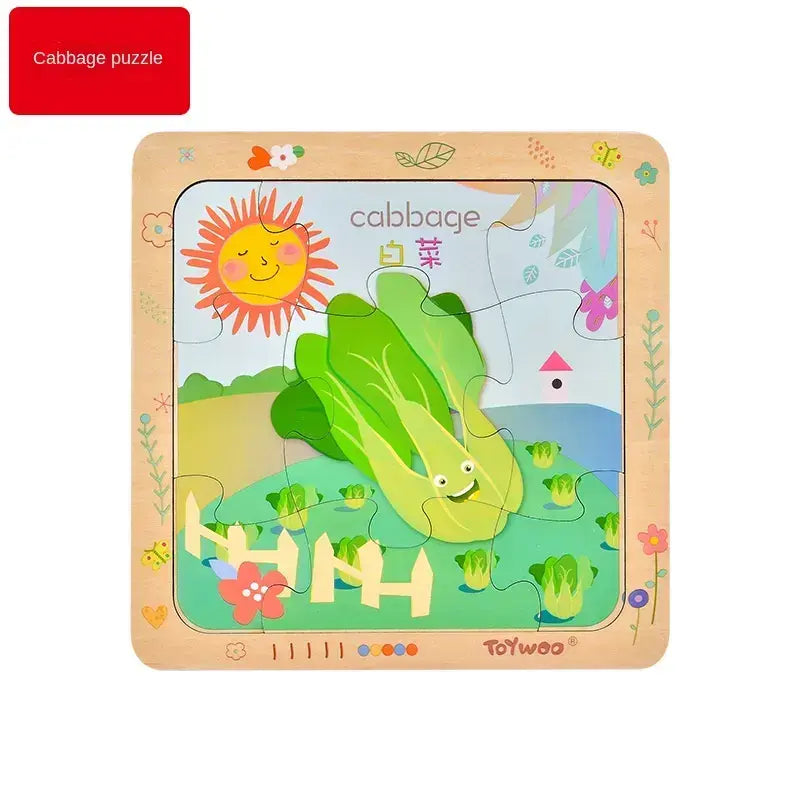 9 piece puzzle with name