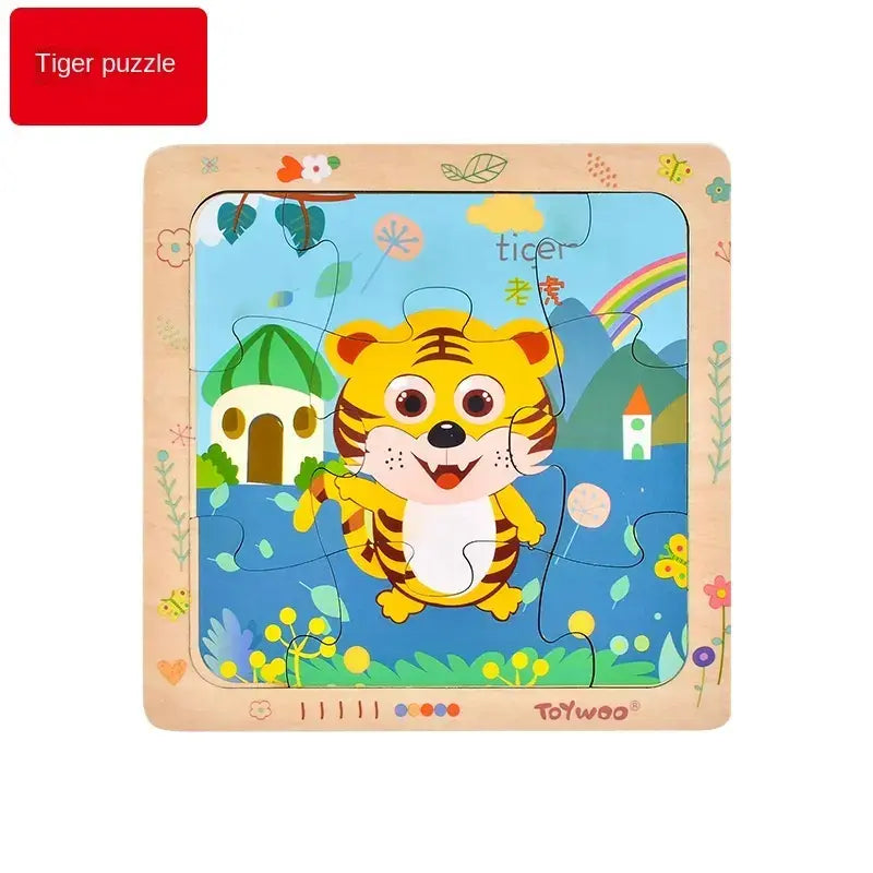 9 piece puzzle with name