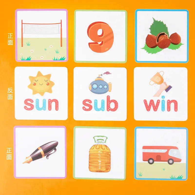 Alphabets and numbers spelling game for early learning !
