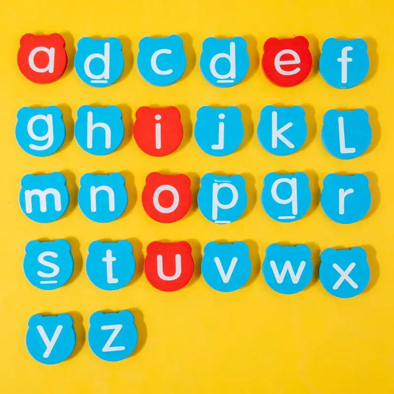 Alphabets and numbers spelling game for early learning !