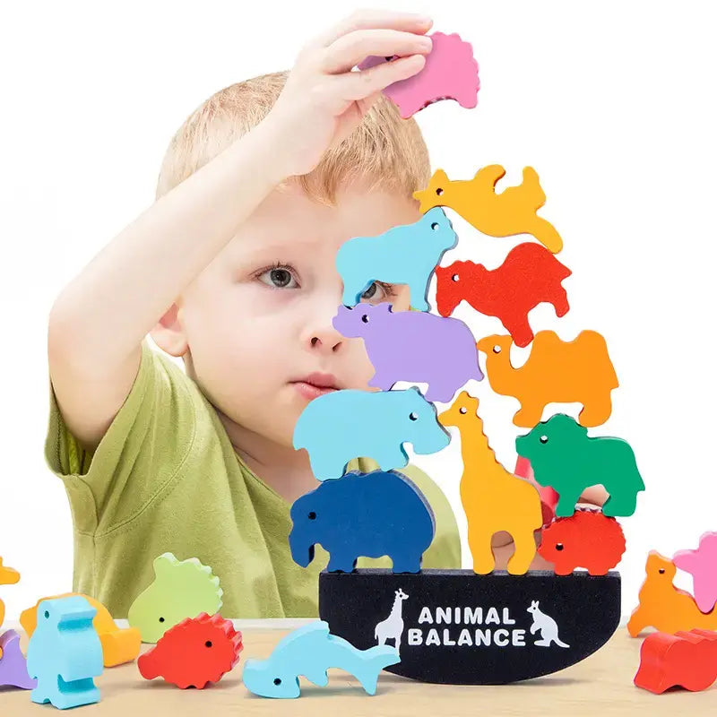 Animal balancing game