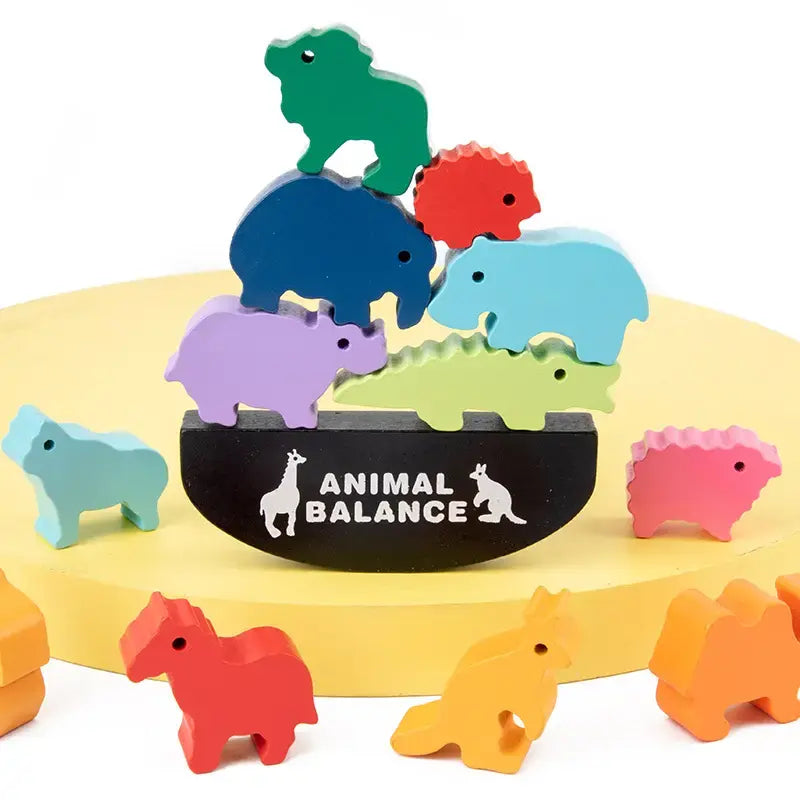 Animal balancing game