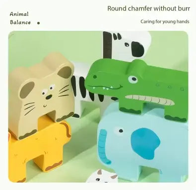 Wooden Animal balance - Balance and Coordination