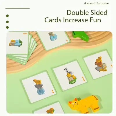 Wooden Animal balance - Balance and Coordination