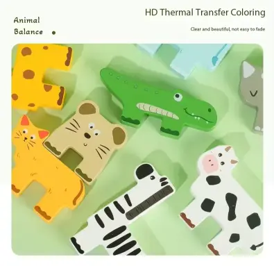 Wooden Animal balance - Balance and Coordination