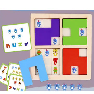 Animal maze logic game