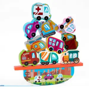 Balance beam game- castle, sea theme, dinosaur, insect, animal, traffic theme