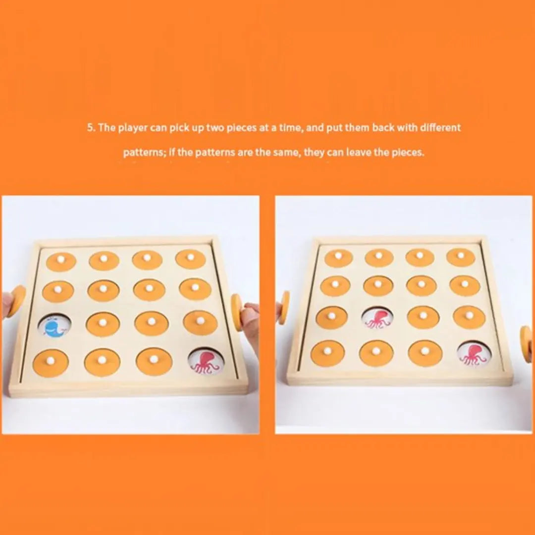 Beaded memory game- two in one