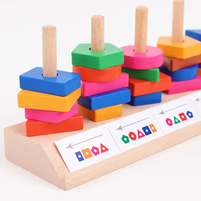 Wooden Block matching puzzle game