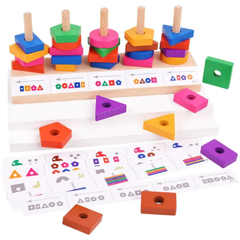 Wooden Block matching puzzle game