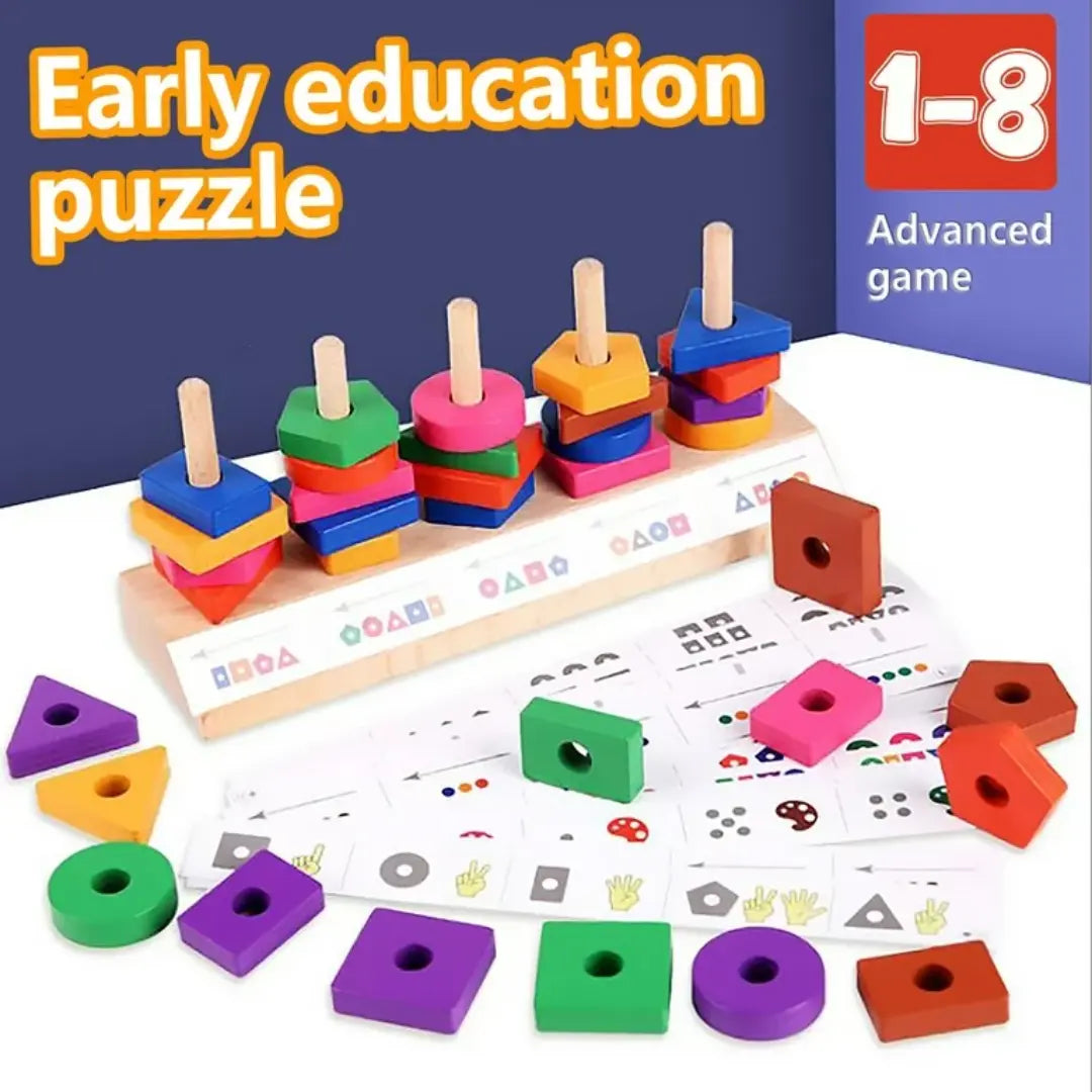 Wooden Block matching puzzle game