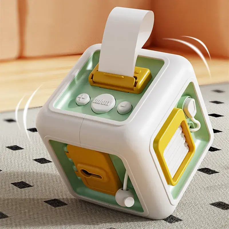 6 in 1 Hexahedral activity busy box for endless fun
