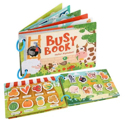 Busy Book for Toddlers – Interactive Learning Fun!