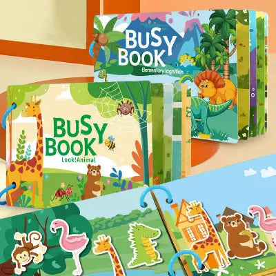 Busy Book for Toddlers β Interactive Learning Fun!