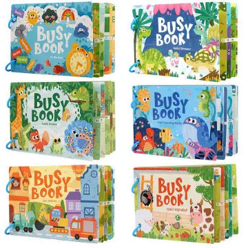 Busy Book for Toddlers β Interactive Learning Fun!