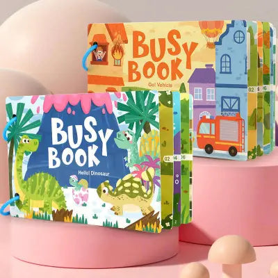 Busy Book for Toddlers β Interactive Learning Fun!