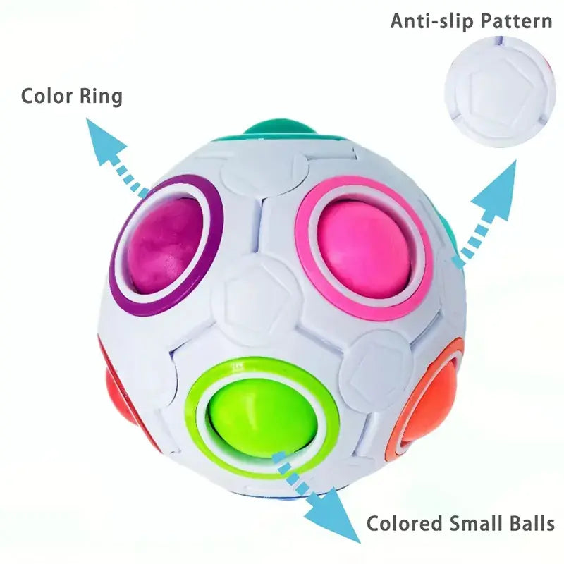 Stress relief Button ball for Children and adults