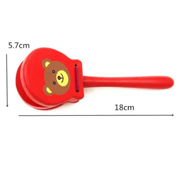 Clapper Rattle β Tap Tap Sensory Toy for Babies(Random design)