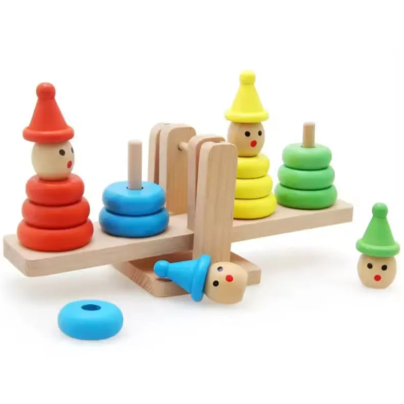 Clown Balancing toy: Stack, Balance & Learn