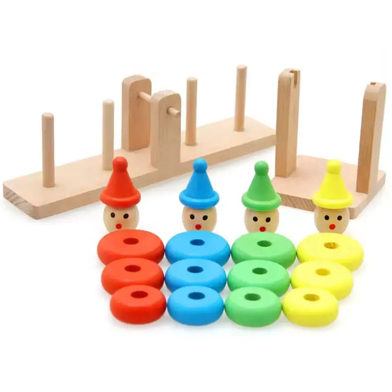 Clown Balancing toy: Stack, Balance & Learn
