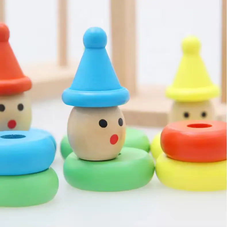 Clown Balancing toy: Stack, Balance & Learn
