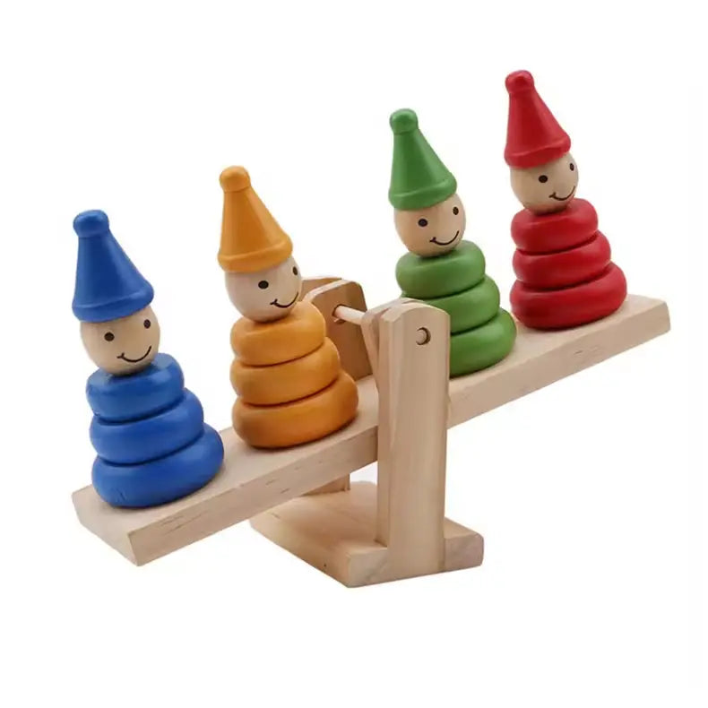 Clown Balancing toy: Stack, Balance & Learn
