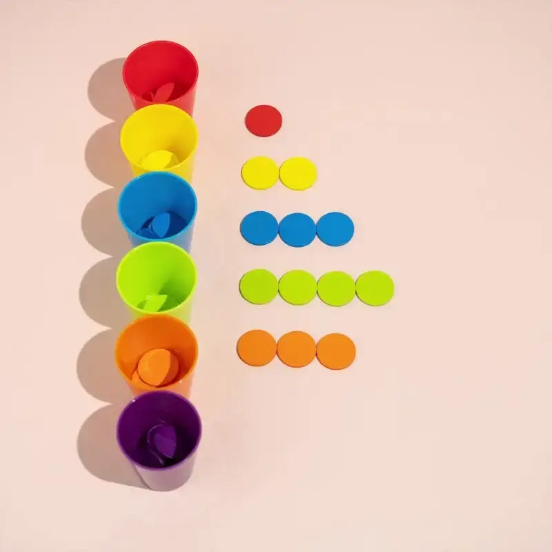 Color classification cup game