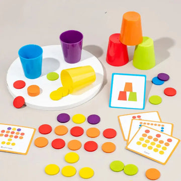 Color classification cup game