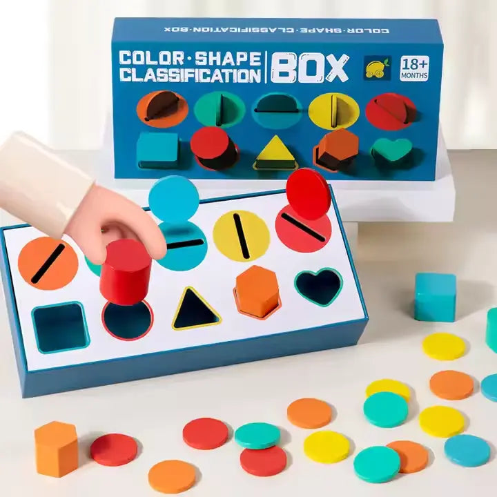 Color shape classification box