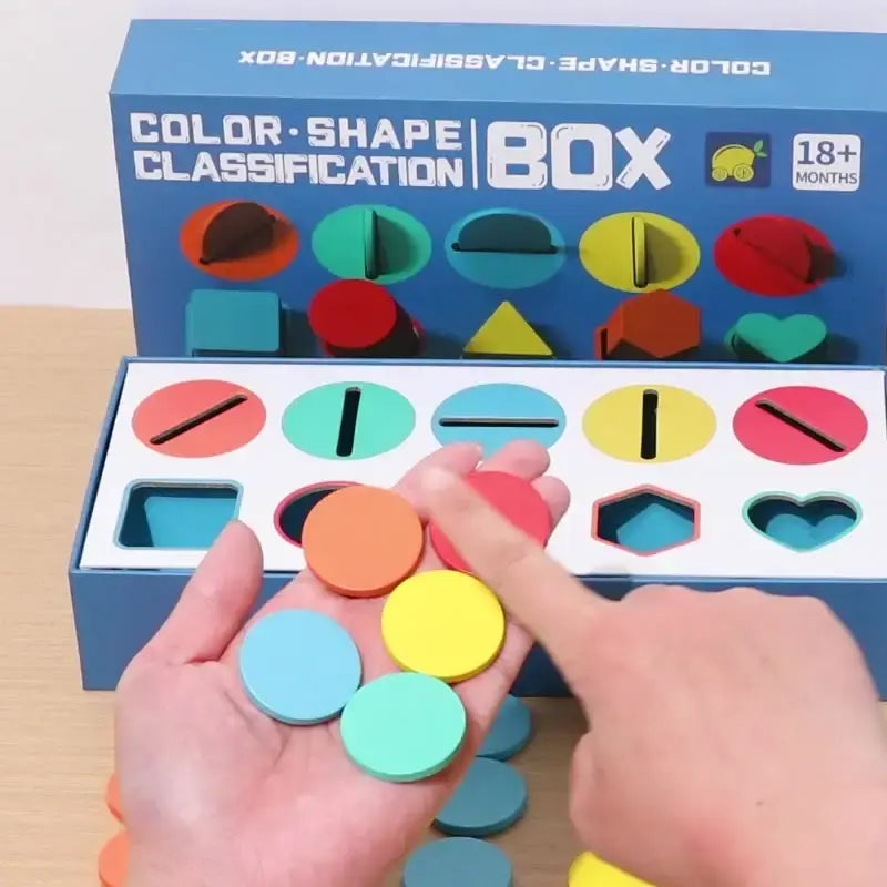 Color shape classification box