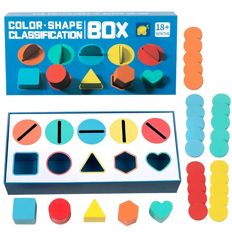 Color shape classification box