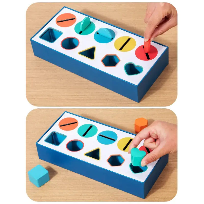 Color shape classification box