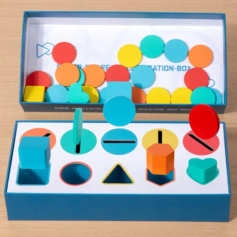Color shape classification box