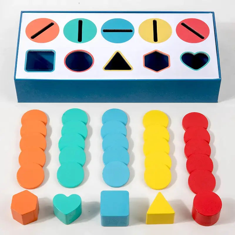 Color shape classification box