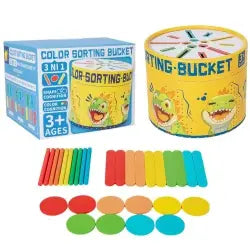 3 in 1 Color sorting bucket