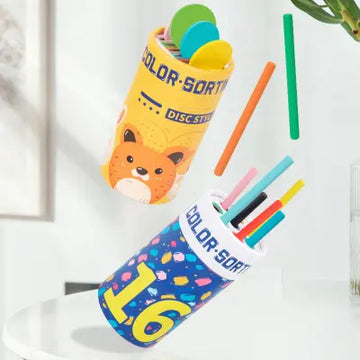 3 in 1 color sorting bucket small (Random design)