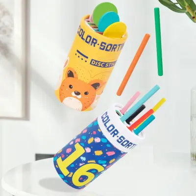3 in 1 color sorting bucket small (Random design)