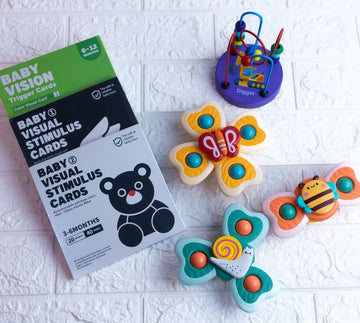 Sweet beginning: New born Combo 1- Vision trigger cards, Spinner and Peaceful tree beads