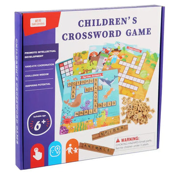 Children's Early Educational English Words Solitaire Crossword Game
