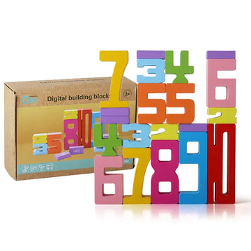 Digital number blocks